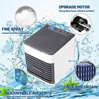 JS Enterprise™ Mini Air Conditioner Air Cooler