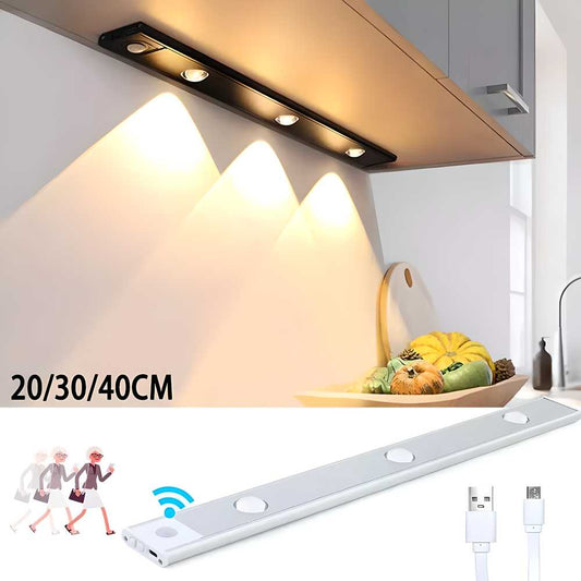 JS Enterprise™ LED PIR Motion Sensor Cabinet  With USB Rechargeble